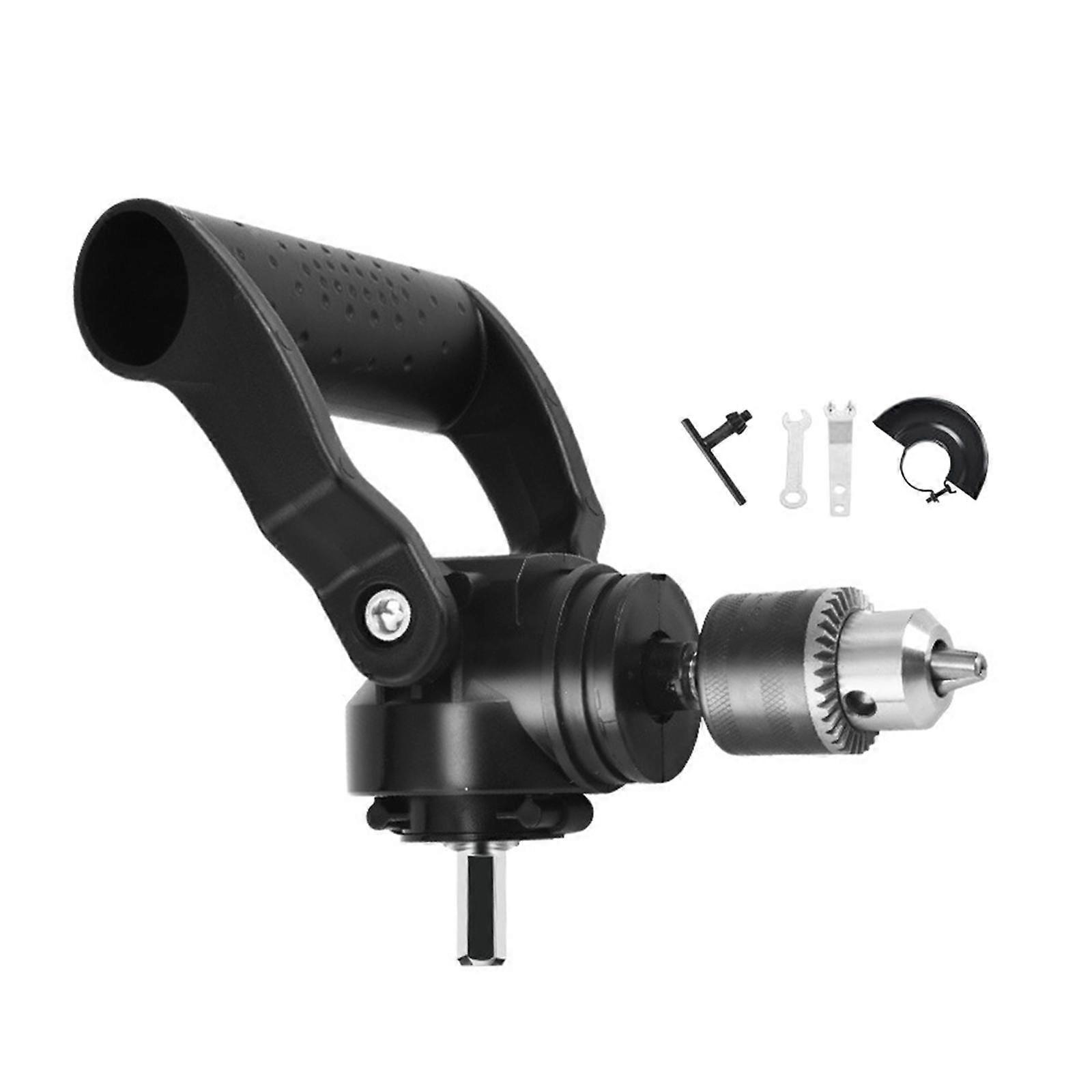 90 Degree Angle Bend Extension Drill Attachment Portable Sturdy Quick Change