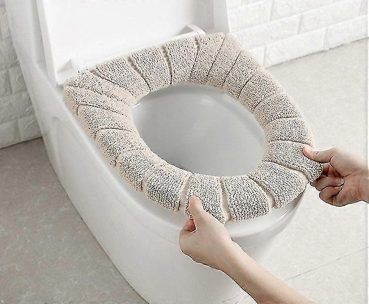 Toalettsitsskydd Varm Mjuk Tvättbar Matta