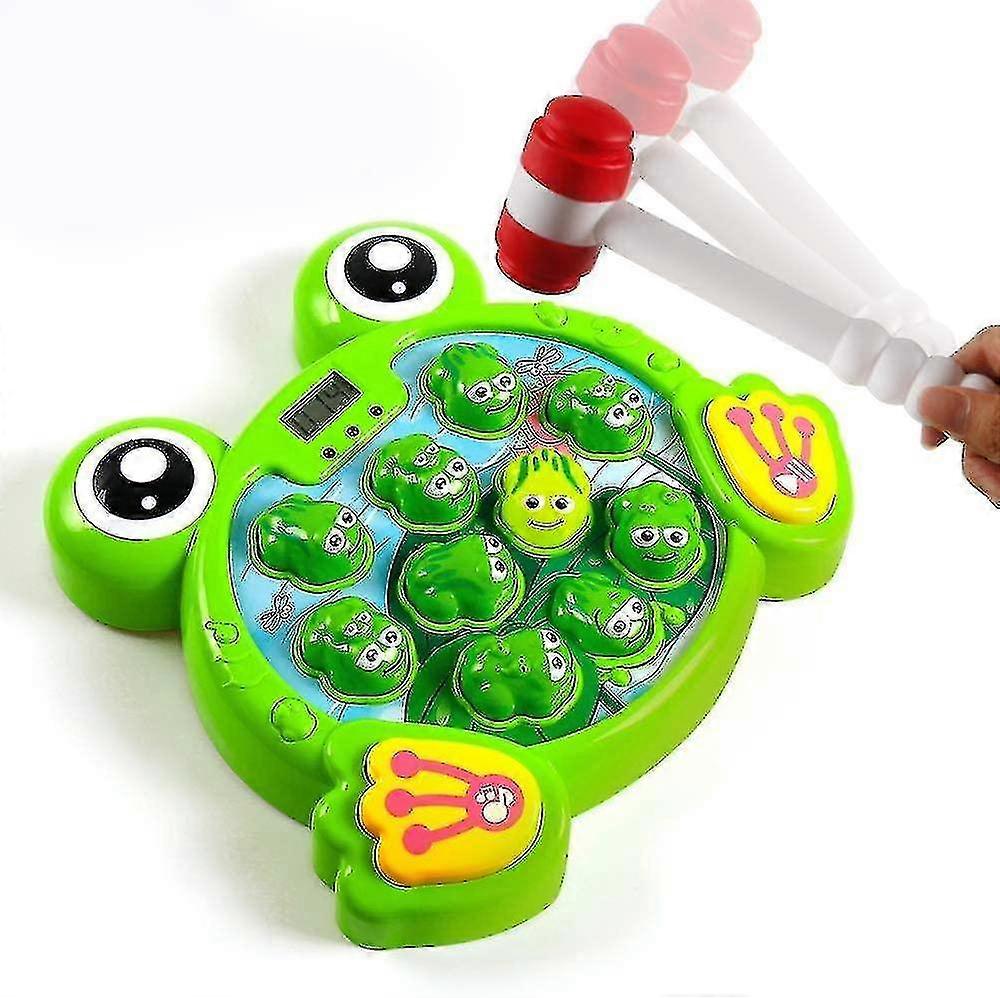 Whack A Frog Game, Learning, Active, Early Developmental Toy, Fun Gift For Kids
