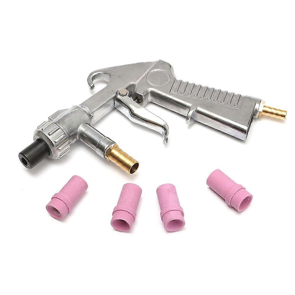 Sandblaster Air Siphon Feed Blast Gun Metalowa ceramiczna końcówka dyszy Pneumatyczny zestaw narzędzi do piaskowania ściernego