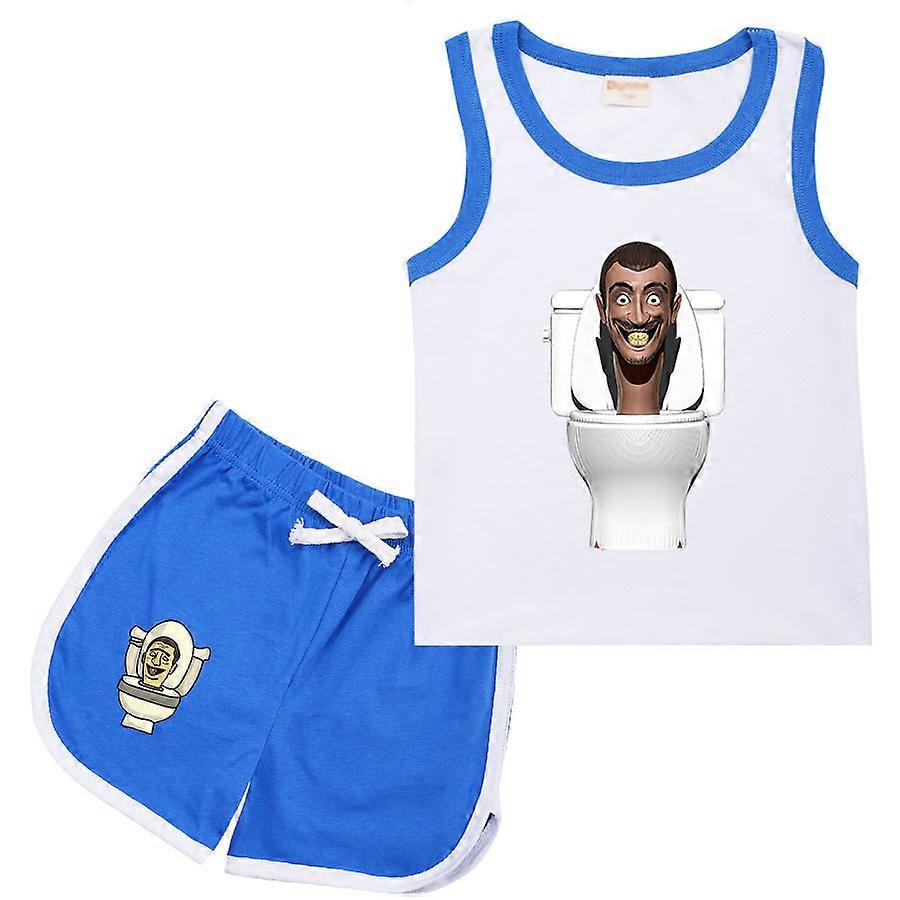 Skibidi wc wc mies VS monitori mies ulkomaankauppa sarjakuva lasten vaatteet