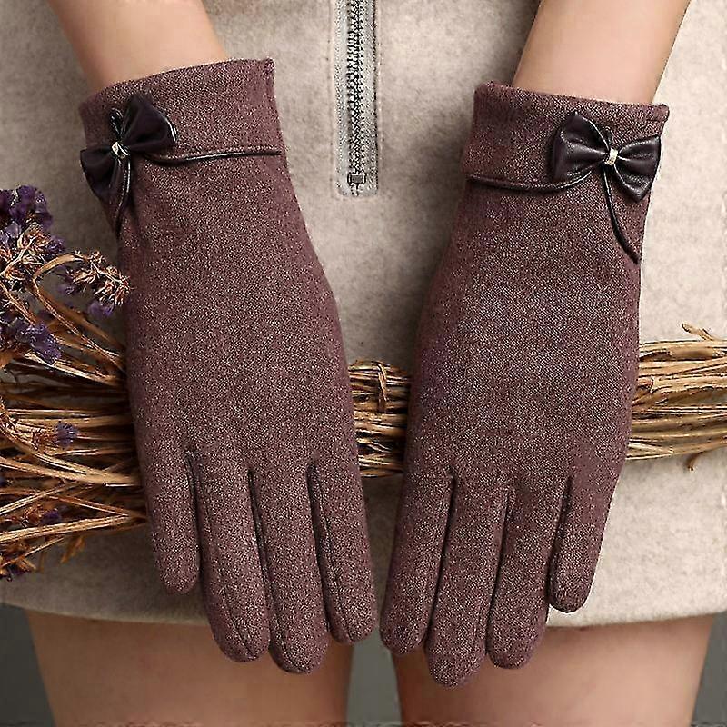 Winter Women's Warm Bow Gloves