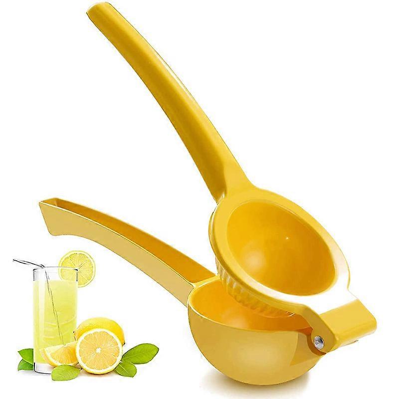 Premium Quality Metal Lemon Squeezer, Citrus Juicer, Manual Press for Extracting The Most Juice Possible