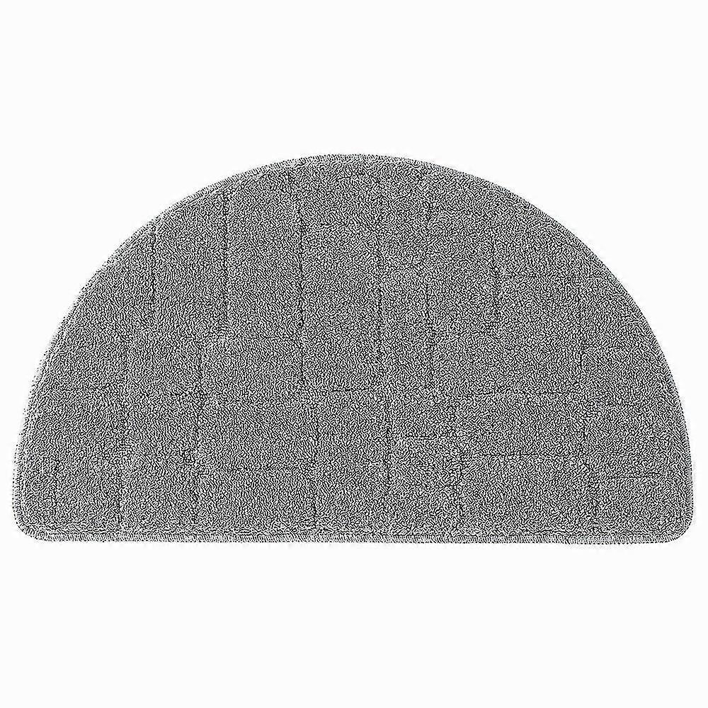 Bathroom Mat Non Slip Absorb Water Soft Carpets (40x68cm,grey)-CE