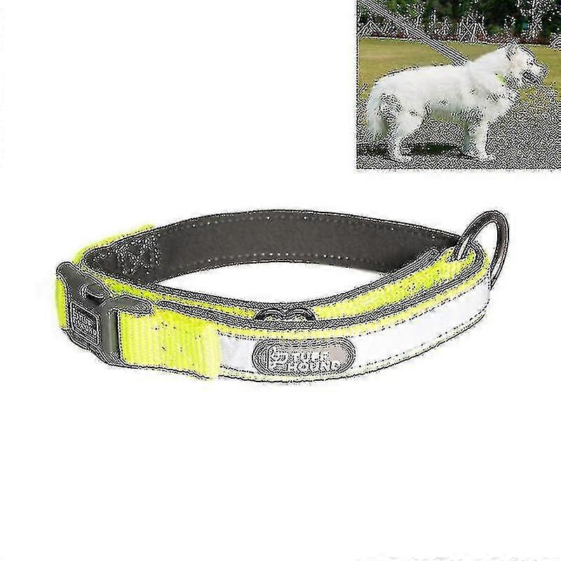 Tuffhound 1427 Nylon + Submersible + Reflector Bar Adjustable Dog Collar, Adjustable Range: