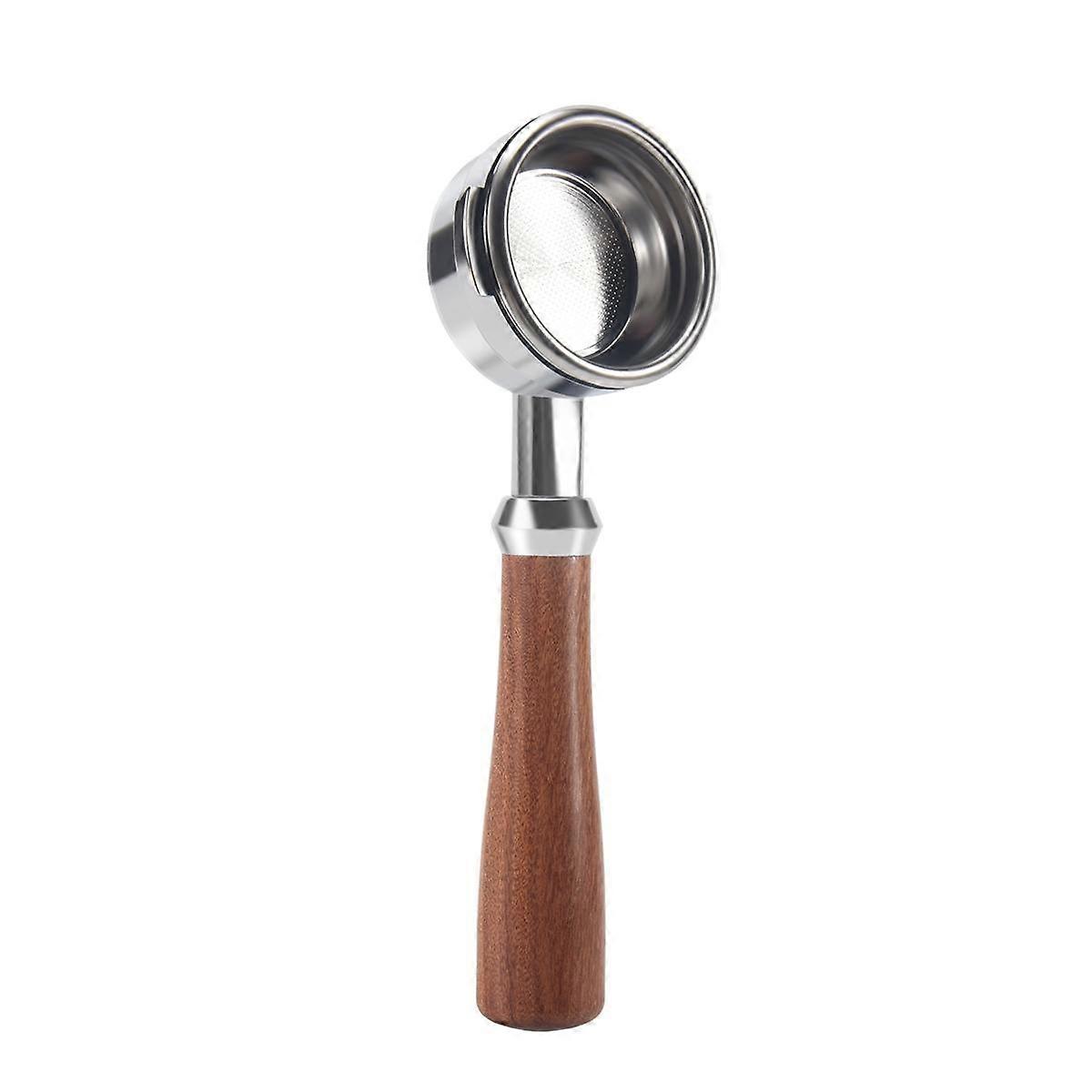 Coffee Bottomless Portafilter Coffee Machine Wood Handle Filter Coffee Accessories for -310/-510 K888