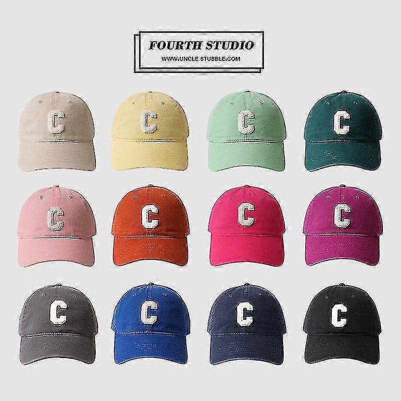 Men's And Women's Same Vers C-word Soft Top Cap Couple Cap