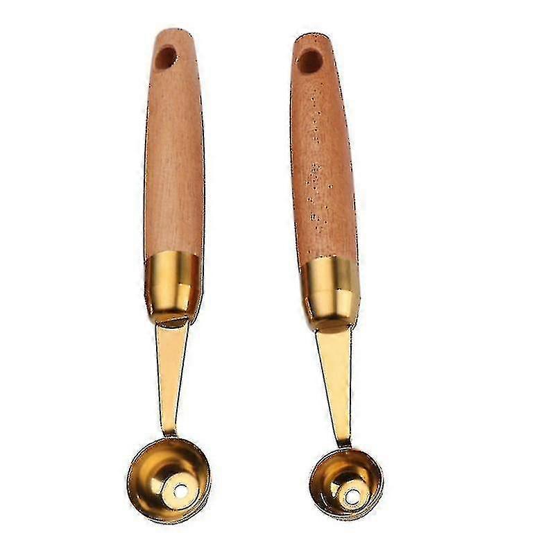 2pcs Fruit Spoons Waton Digging Scoops Kit Tools