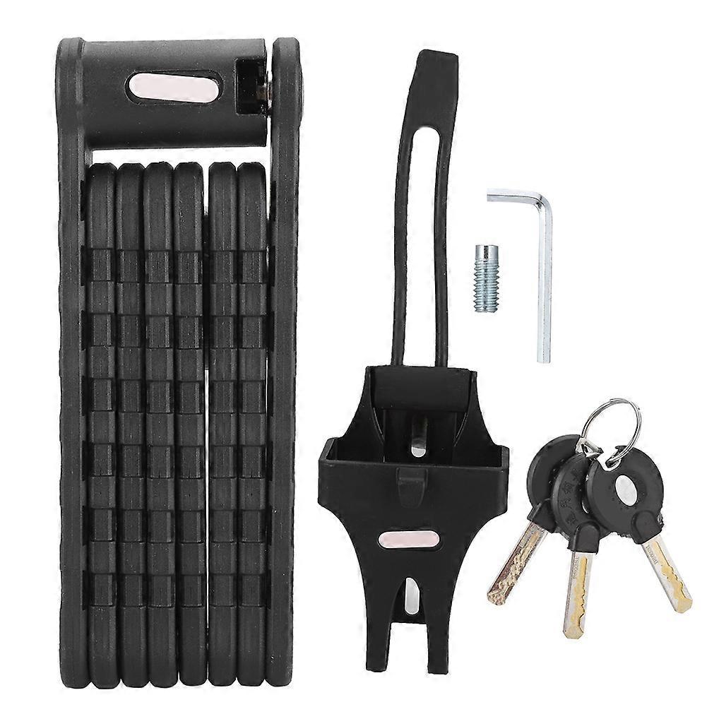 Motorcycle Bicycle Anti theft Lock Foldable Security Lock Universal(with 3keys)