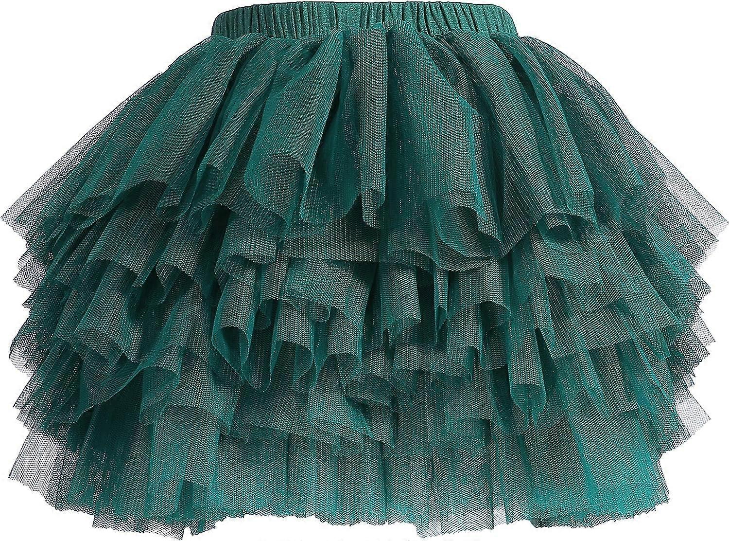 Baby Girls' Tutu Skirt Toddler 6 Layered Tulle Tutus 1-8T