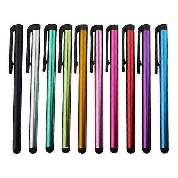10-pack Stylus Touchpen in Metallic - multicolour