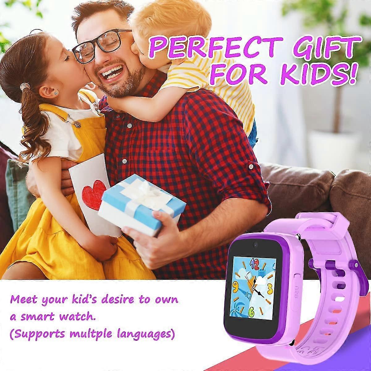 Kids Smart Watch Girls, Gifts For 3-10 Year Old Girls Dual Camera