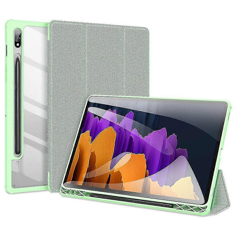 Capa de tablet protetor para Samsung Galaxy Tab S8 2022 11 polegadas / Galaxy Tab S7 2020 (Verde)