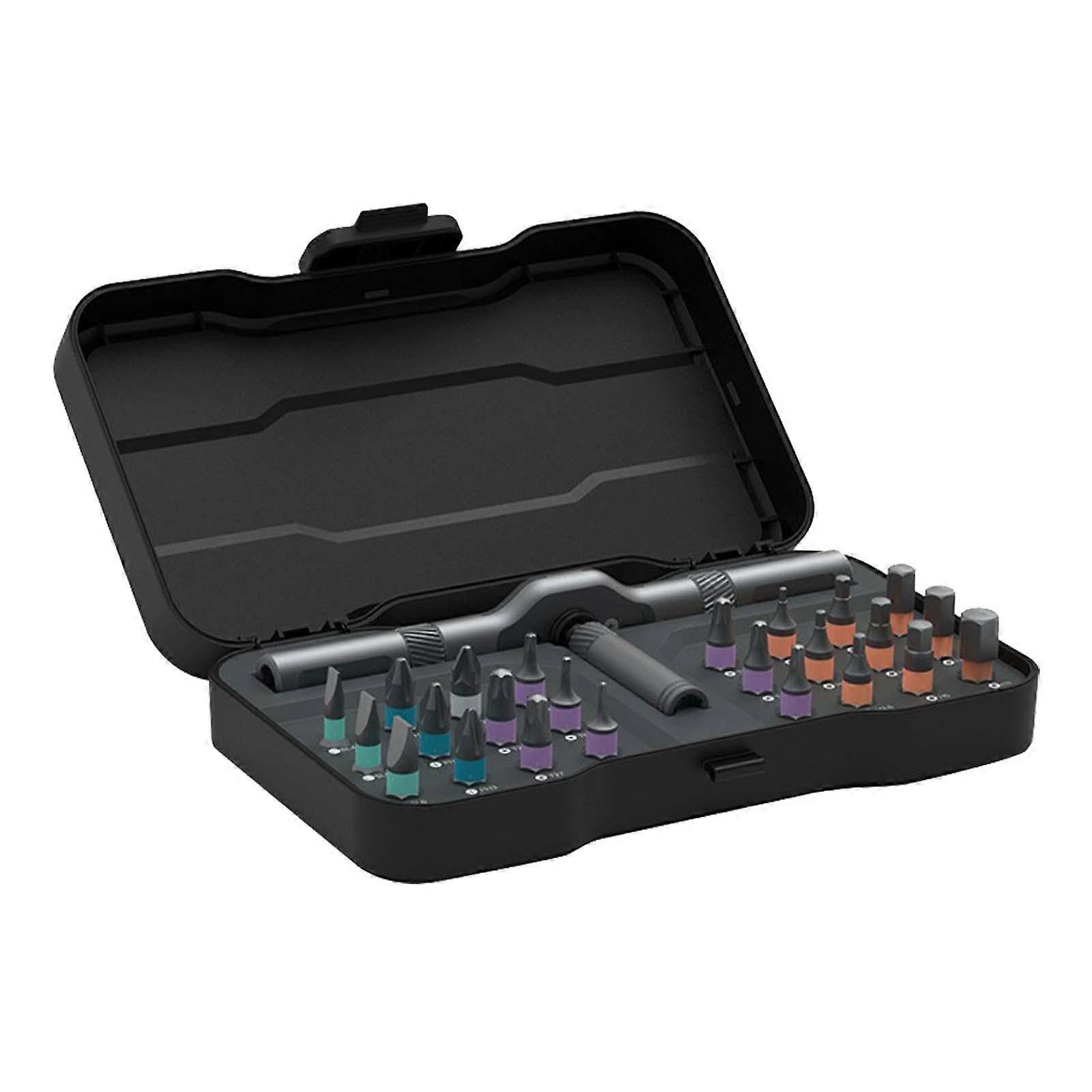 Ratchet Screwdriver Set 24 in 1 Bit with Carry Case for Power Tool Accessory