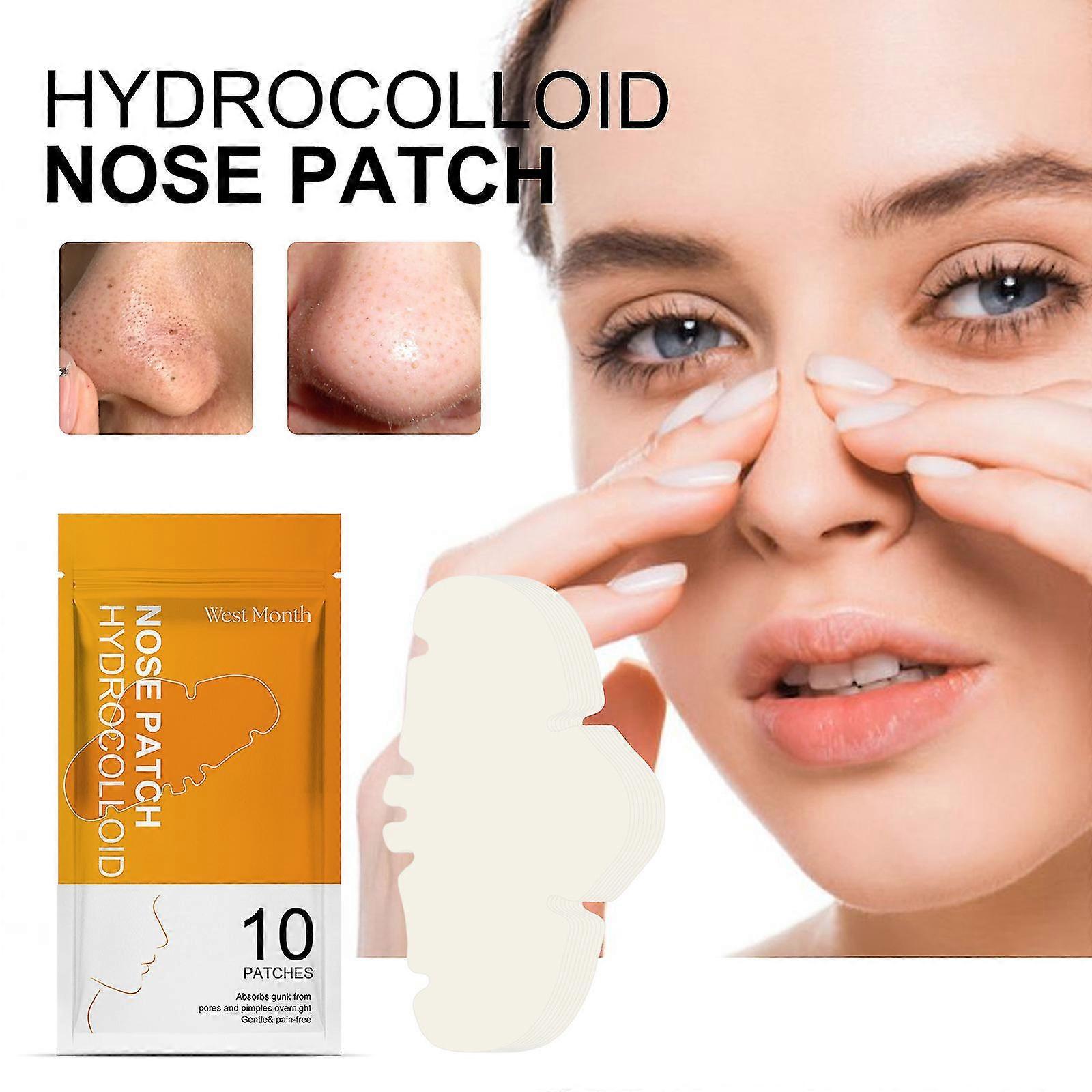 10 Pcs Blackhead Removal Nose Patch, Deep Cleansing Pores, Peels Off Nasal Nask