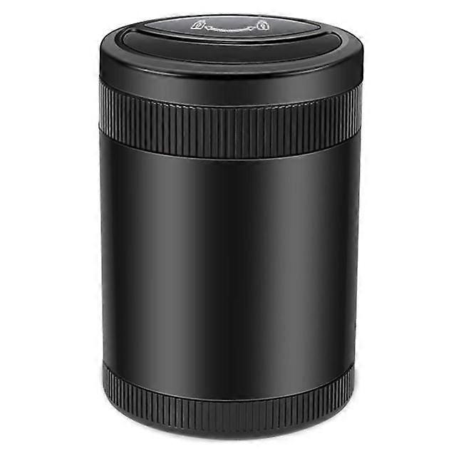 Ashtrays Car Ashtray Bucket Portable Intelligent Automatic Induction Ashtray with Lid Smoke Ash Container for Auto Interior Accessories