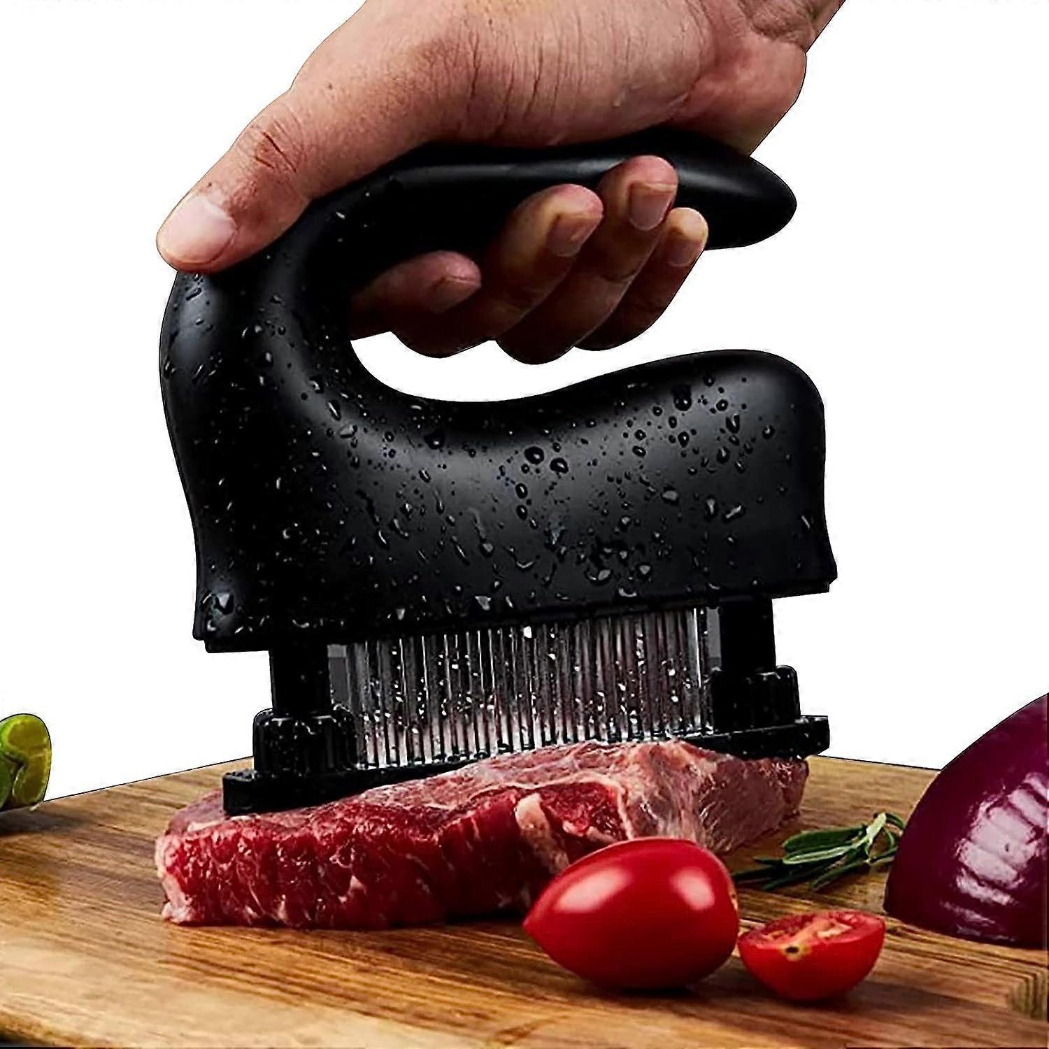 Meat Tenderizer Needle,48 Stainless Steel Sharp Blade Meat Tenderiser,Professional Kitchen Cooking Tool