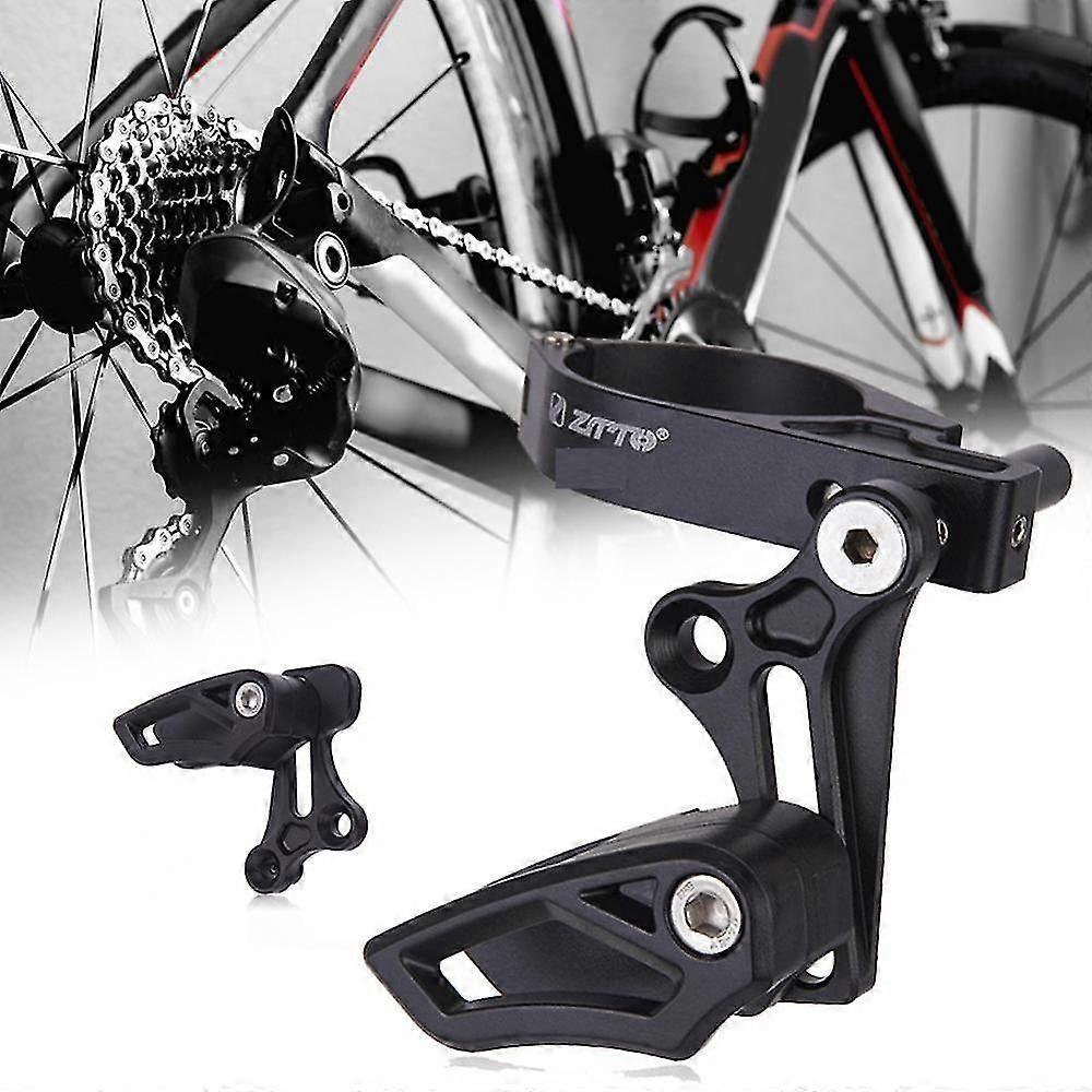 Universal Bicycle Chain Guide for Crankset Stabilization