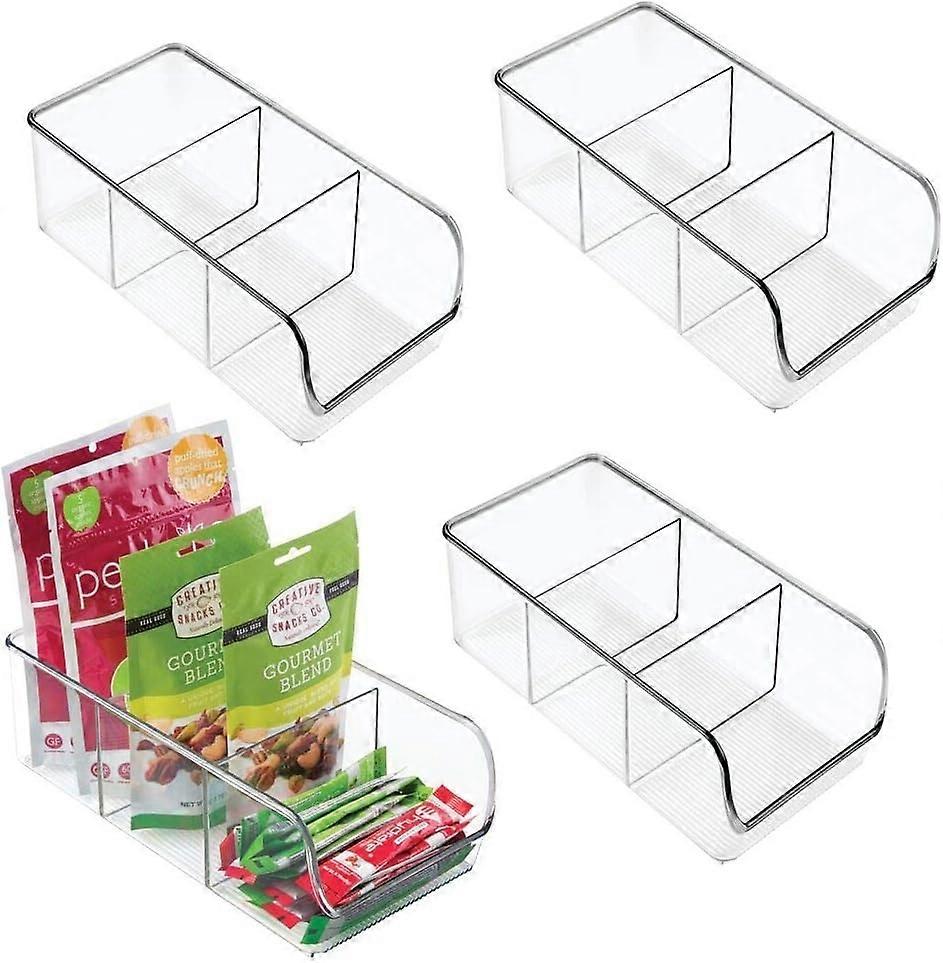 Plastic Food Packet Kitchen Storage Organizer Bin Caddy - Pitelee maustepusseja