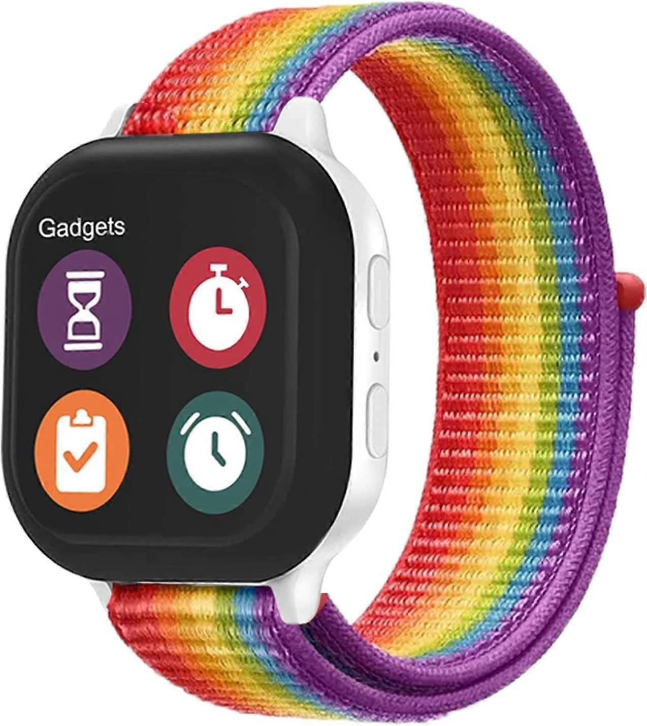 Kids Band Replacement Compatible for Gizmo Watch, Breathable Hook & Loop Nylon Watch Bands with Quick Release Pins, Compatible with Verizon Gizmo Watc