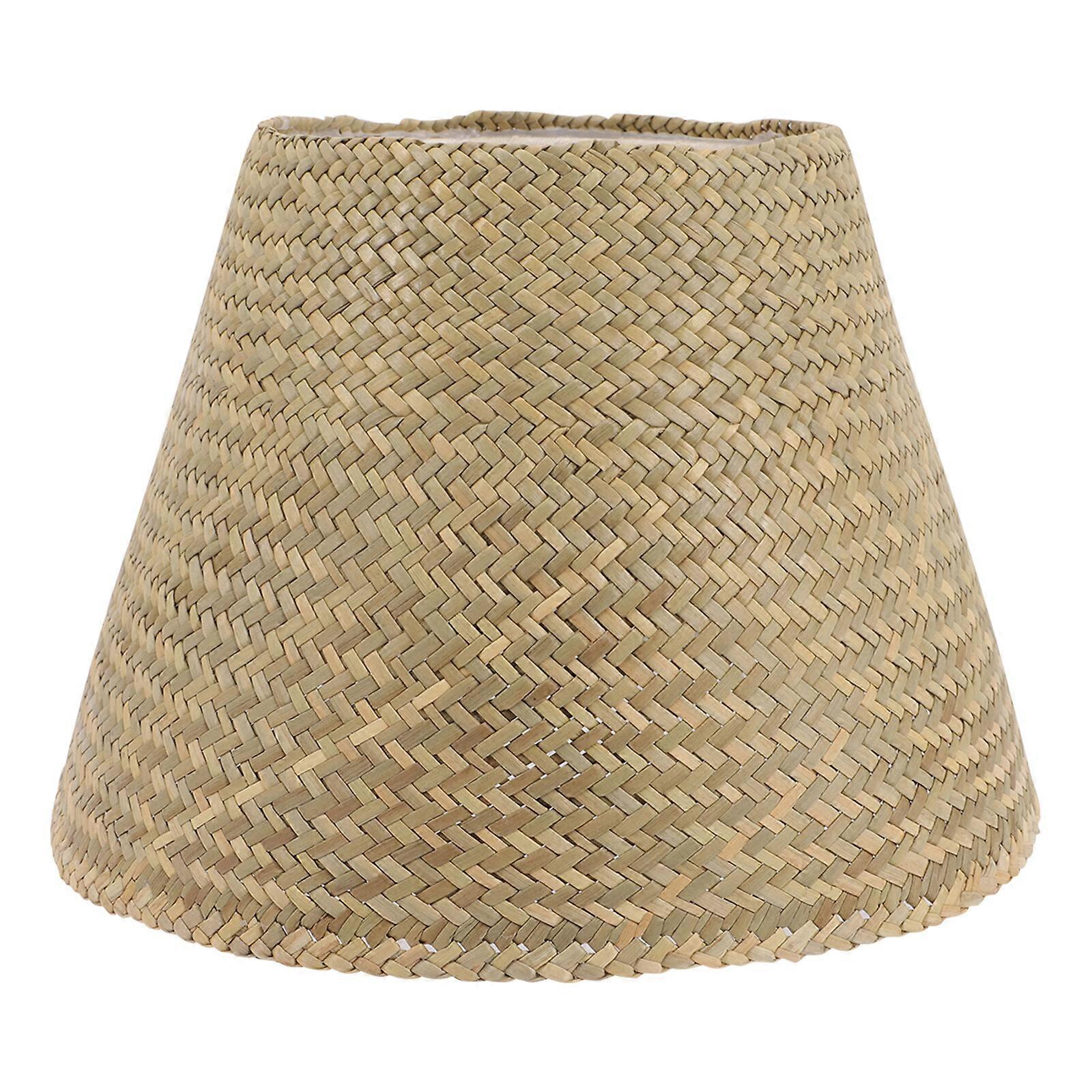 Woven Lamp Shade Table Light Shade Lamp Cover Light Cover for Table Lamp