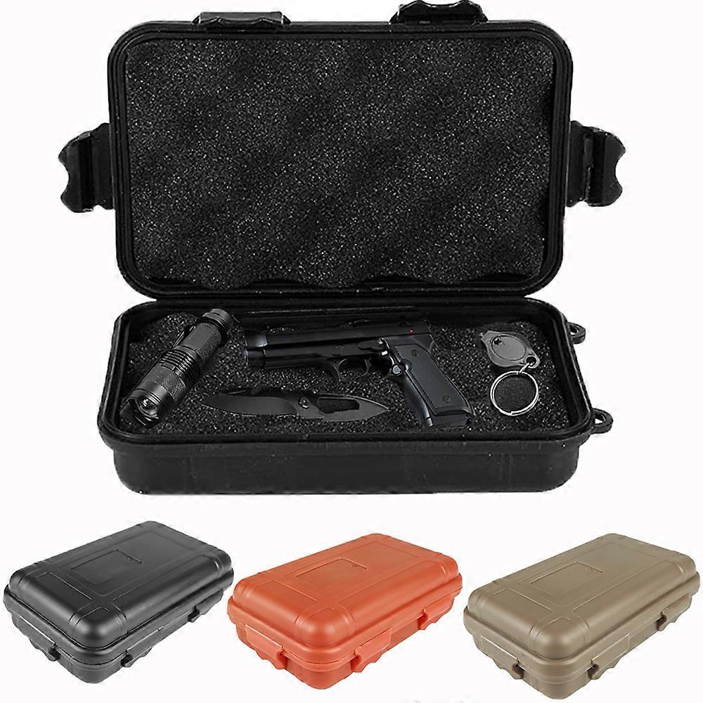 Tactical Shockproof Safety Case Waterproof Lockable Toolbox Airtight Instrument Case Military Molle System Storage Box Tw