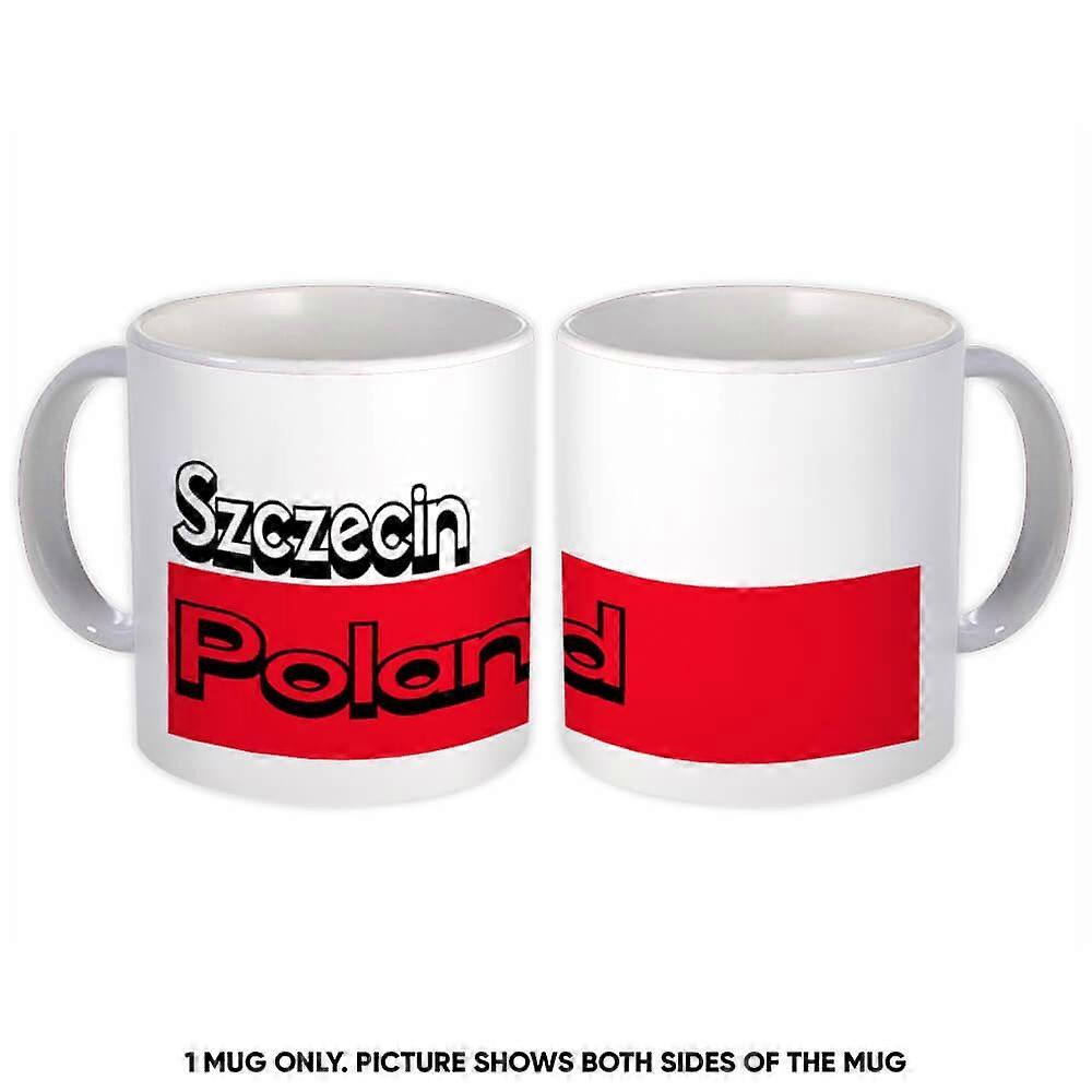 Gift Mug: Szczecin Poland Rectangle