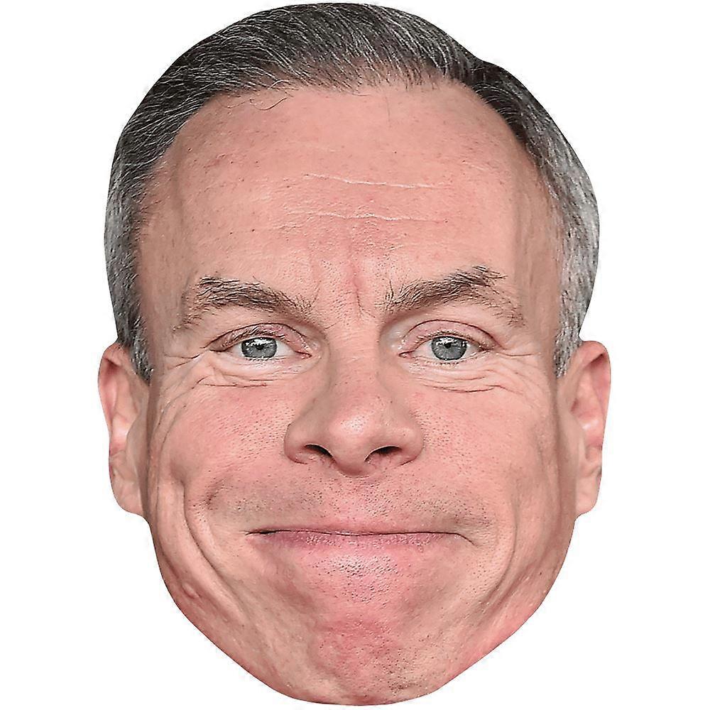 Warwick Davis (Smile) Celebrity Mask, Flat Card Face