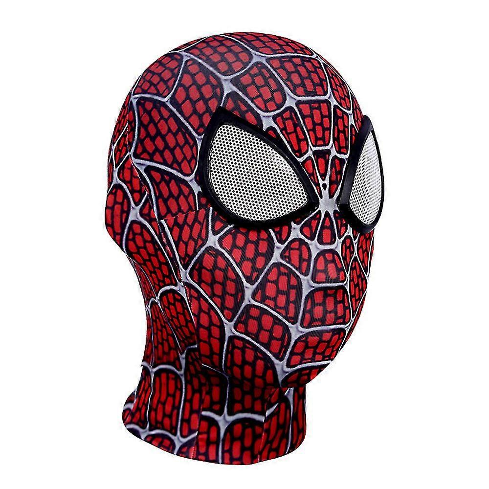 Halloween Spider-man Mask Superhero Masks Cosplay Costume Mask Lycra Fabric Material