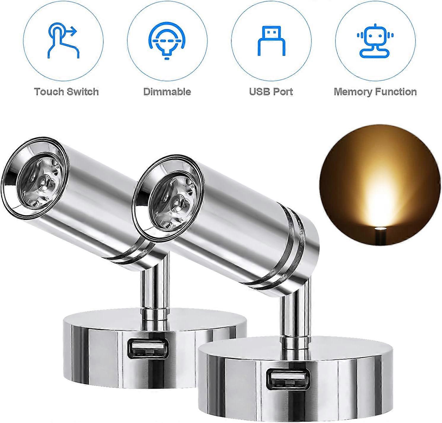 12v 3W LED RV Reading Light - Warm Light for RV/Boat/Truck