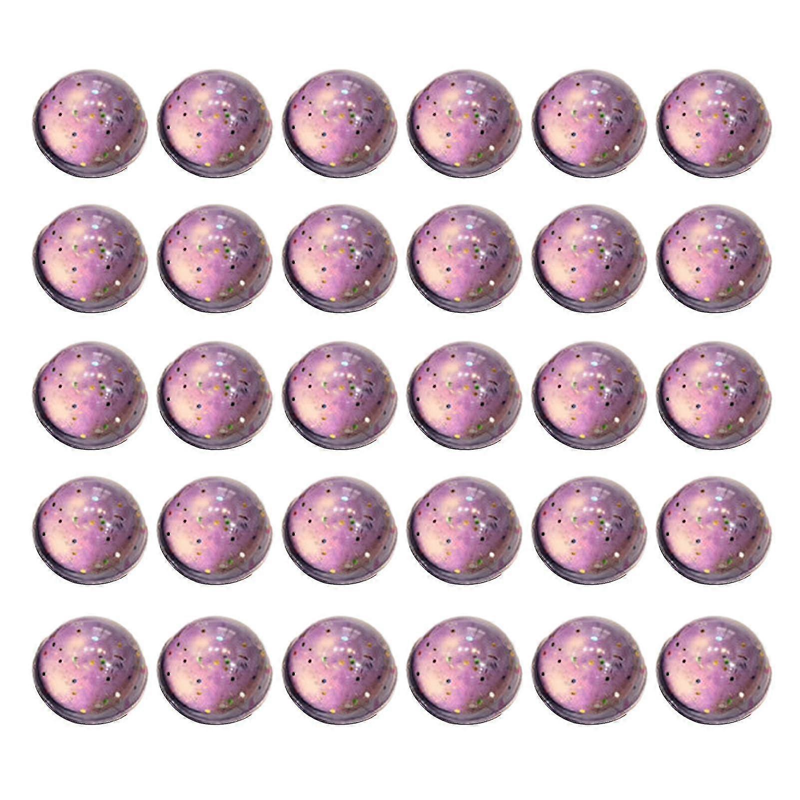 30pcs Space Theme Bouncy Balls Safe Fun Mini Size Easy To Carry Hand-eye Coordination Multifunctional Bouncy Balls For Kids