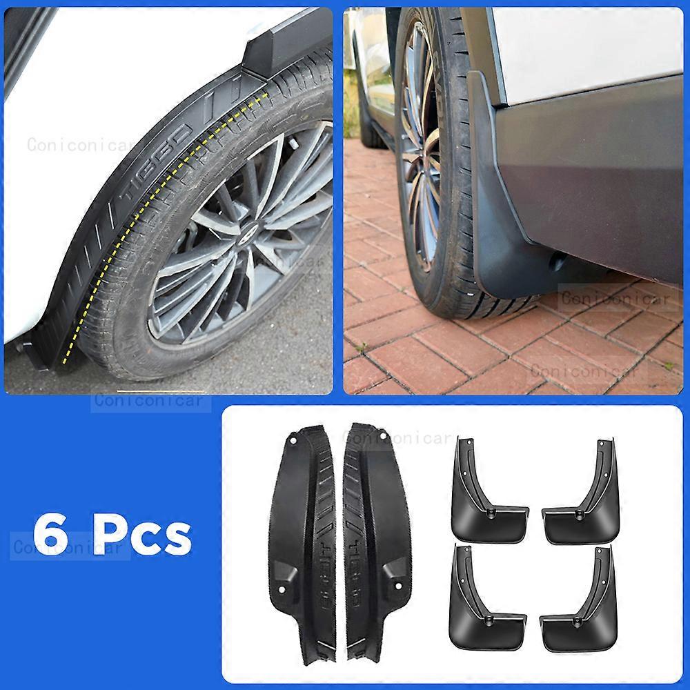 For Chery TIGGO 8 PRO MAX 2022-2023 Mud Flaps Splash Guard Mudguards MudFlaps Front Rear Fender Auto Styline Car Accessories