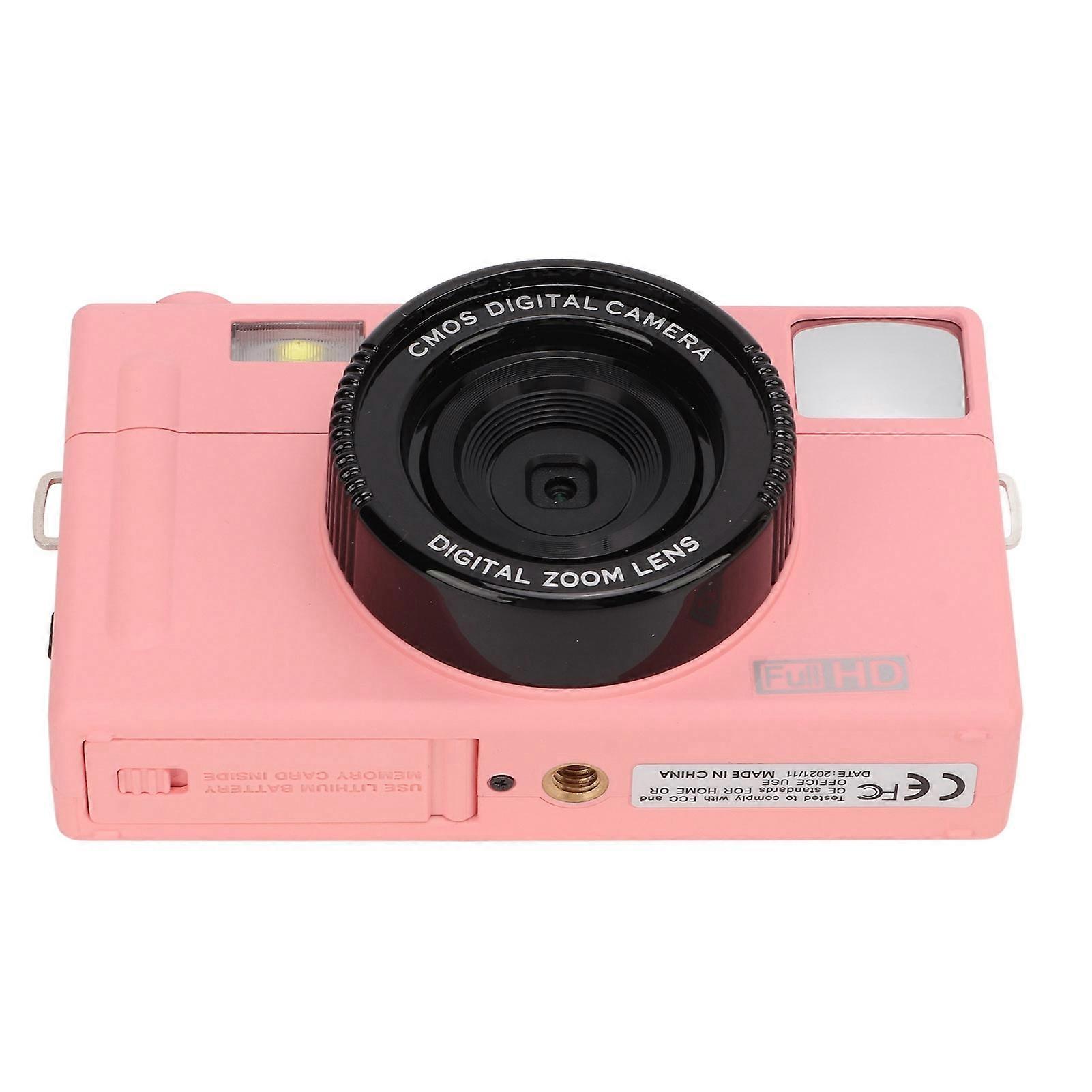 CD R1 1080P FHD Micro Single Camera Portable Mirrorless Camera 16X Digital Zoom 48MP with 3in LCD Display