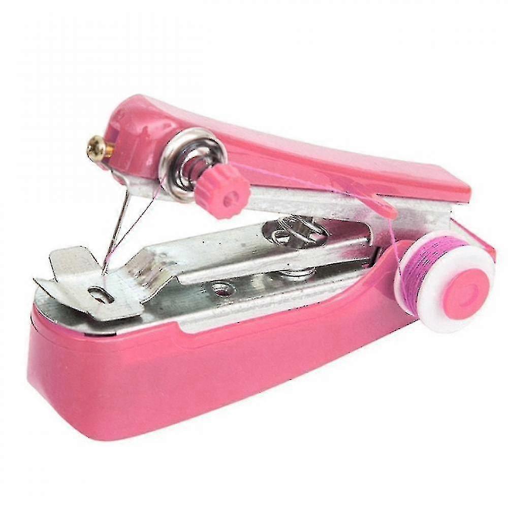 1pc Mini Sewing Machines Needlework Cordless Hand-held Clothes Useful Portable