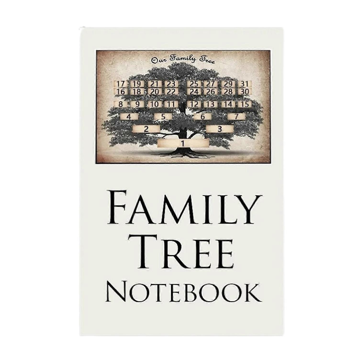 Family Tree Notebook Memories of Ancestors Thick Paper Ancestor Record Smooth Writing Clear Print