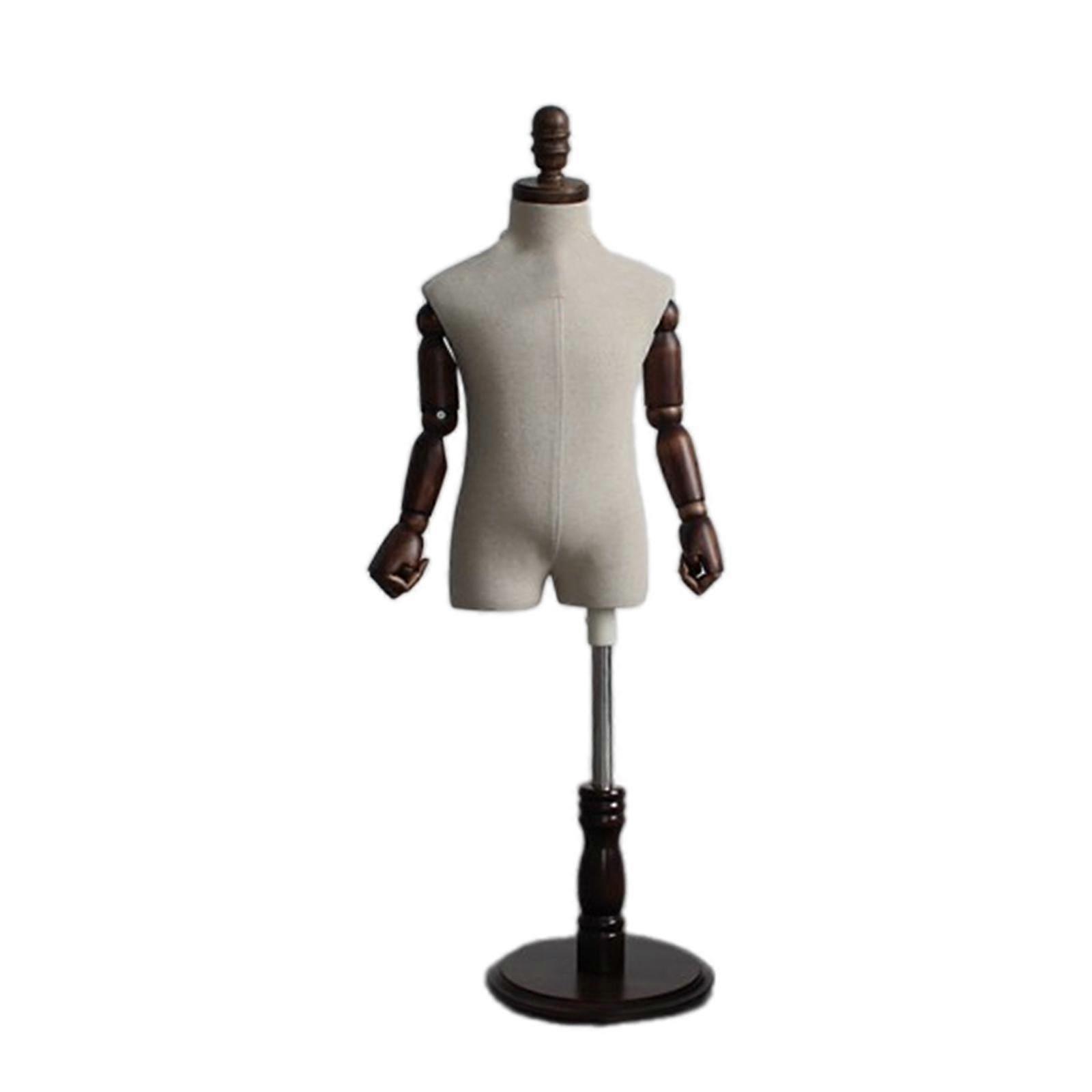 Kids Mannequin Shelf Accessories Torso Rack for Jewelry Sewing Clothing Shop Style A