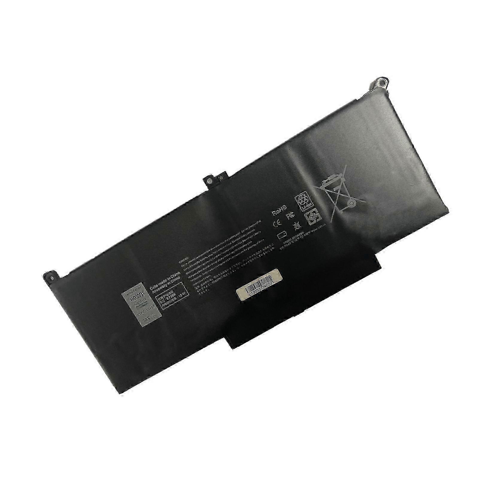 xj Laptop Battery for Dell E7280 E7380 E7480 E7290 E7390 E7490 F3ygt