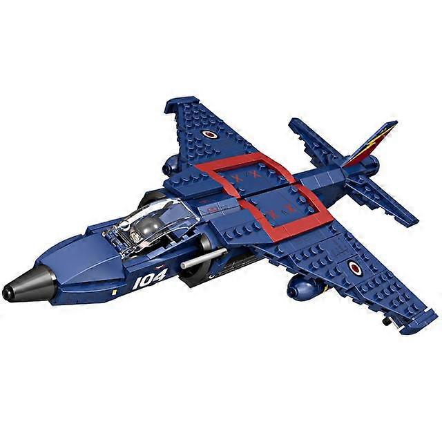 A-10 Attack Plane Fighter AttackPlane Display Model Mini Military Aircraft Building Blocks Armed Airplane Model Bricks Kids Toys