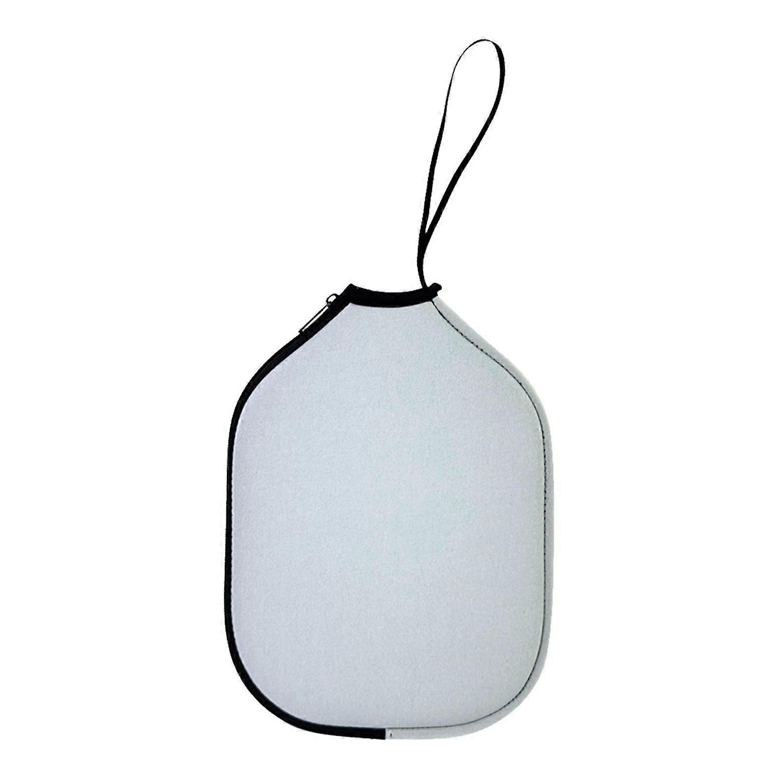 כיסוי מחבט Pickleball מתנה טניס שולחן כיסוי משוט כיסוי ראש Pickleball אפור