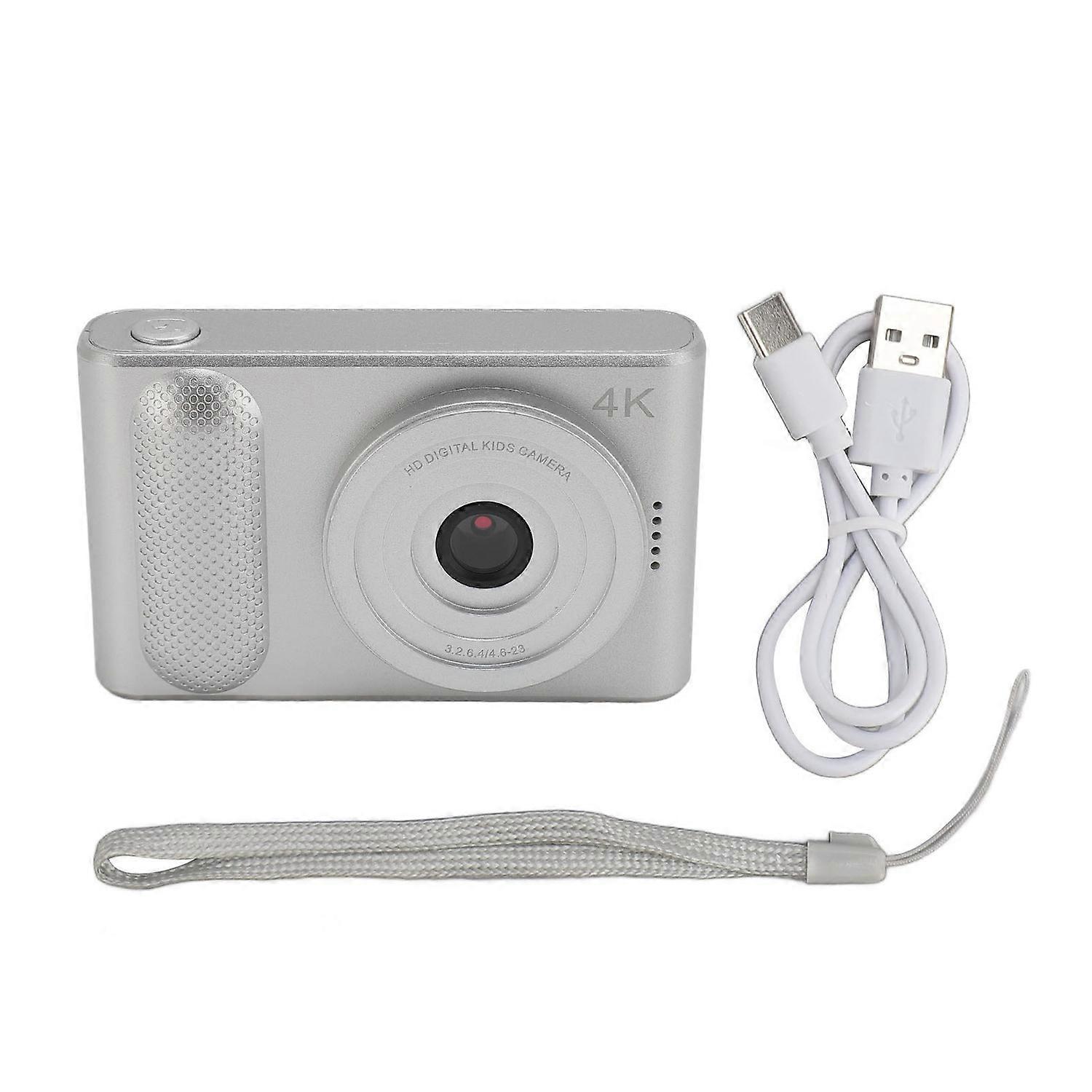 4K Digital Camera 48MP HD 16X Digital Zoom Autofocus Portable Pocket Micro SLR Camera with 2.4 Inch