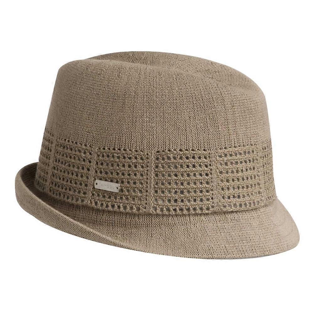 KANGOL Lace Panel Duke Hat K0593FA Trilby Fedora Stingy Brim