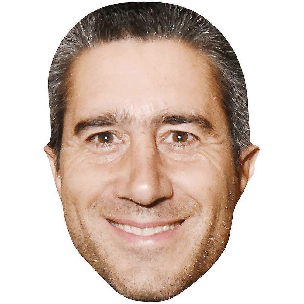 Francois Ruffin (Smile) Big Head. Larger than life mask.