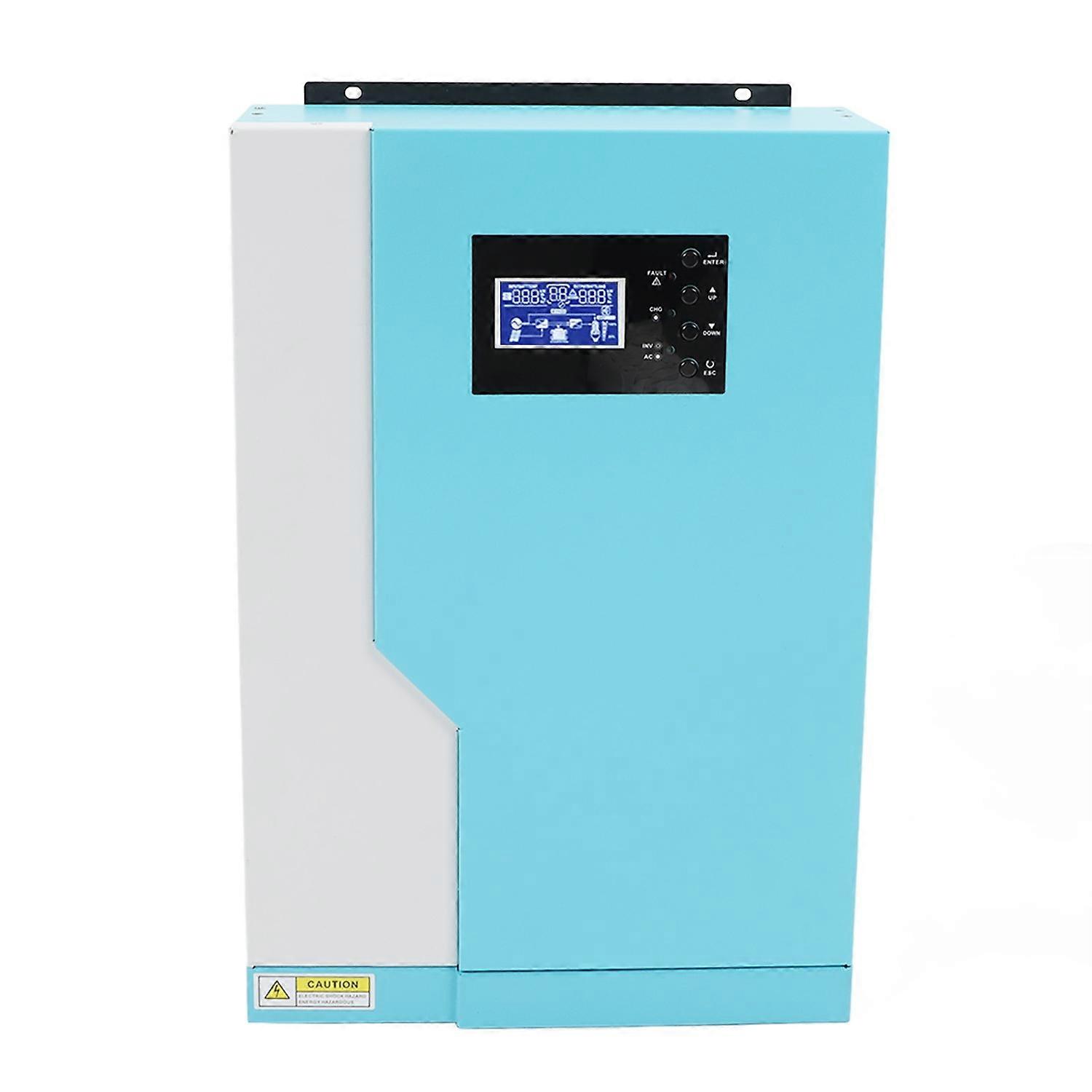 Blue White MPPT Solar Inverter 48VDC Input WiFi Pure Sine Wave Solar Charge Controller 230VAC 5500W
