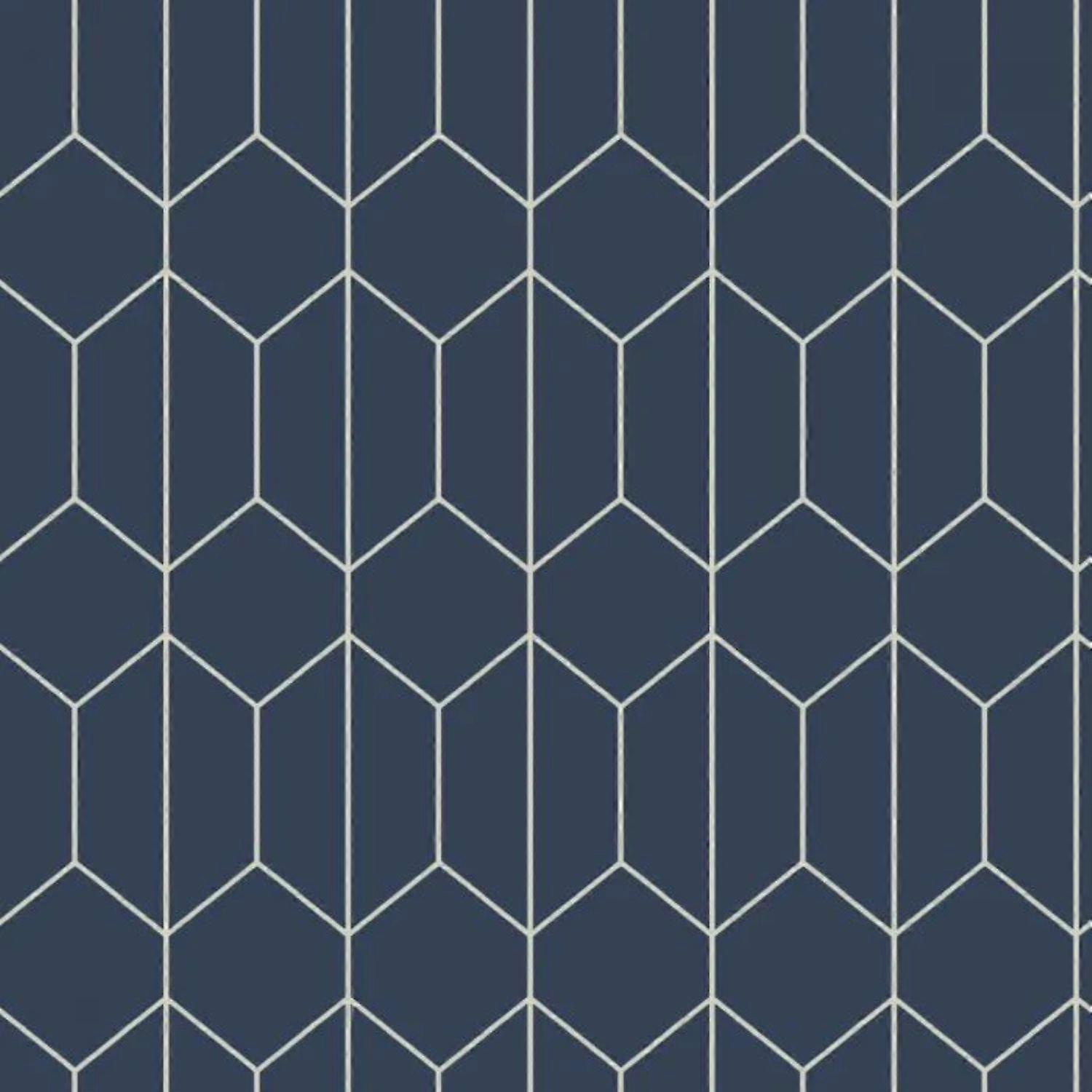 Arthouse Linear Geo Navy
