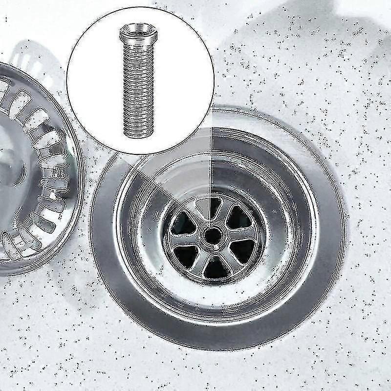 1 Skruer til vaskkurv 70 mm afløbsskruer i rustfrit stål Fastgørelsestilbehør Vaskboltskruer Vaskkurvsi-propskruer til køkkenvask