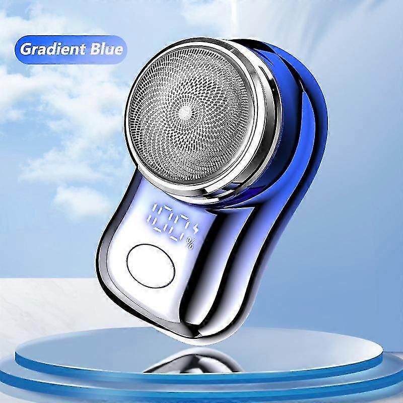 Upgraded Electric Mini Shaver for Men Travel Pocket Shaving Machine With Digital Display Washable Rechargeable Face Beard Trimmer Face Beard Razor