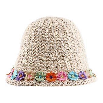 Women Straw Hat British Style Straw Panama Hat Sun Hat Straw Beach Hat Panama Panama Hat for Vacation  Pink