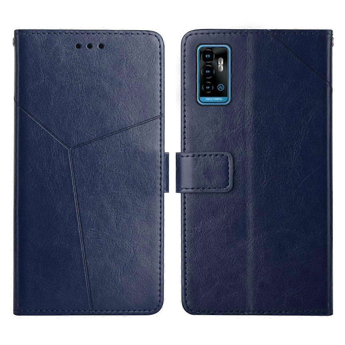 For ZTE Blade A51 Y Stitching Horizontal Flip Leather Phone Case