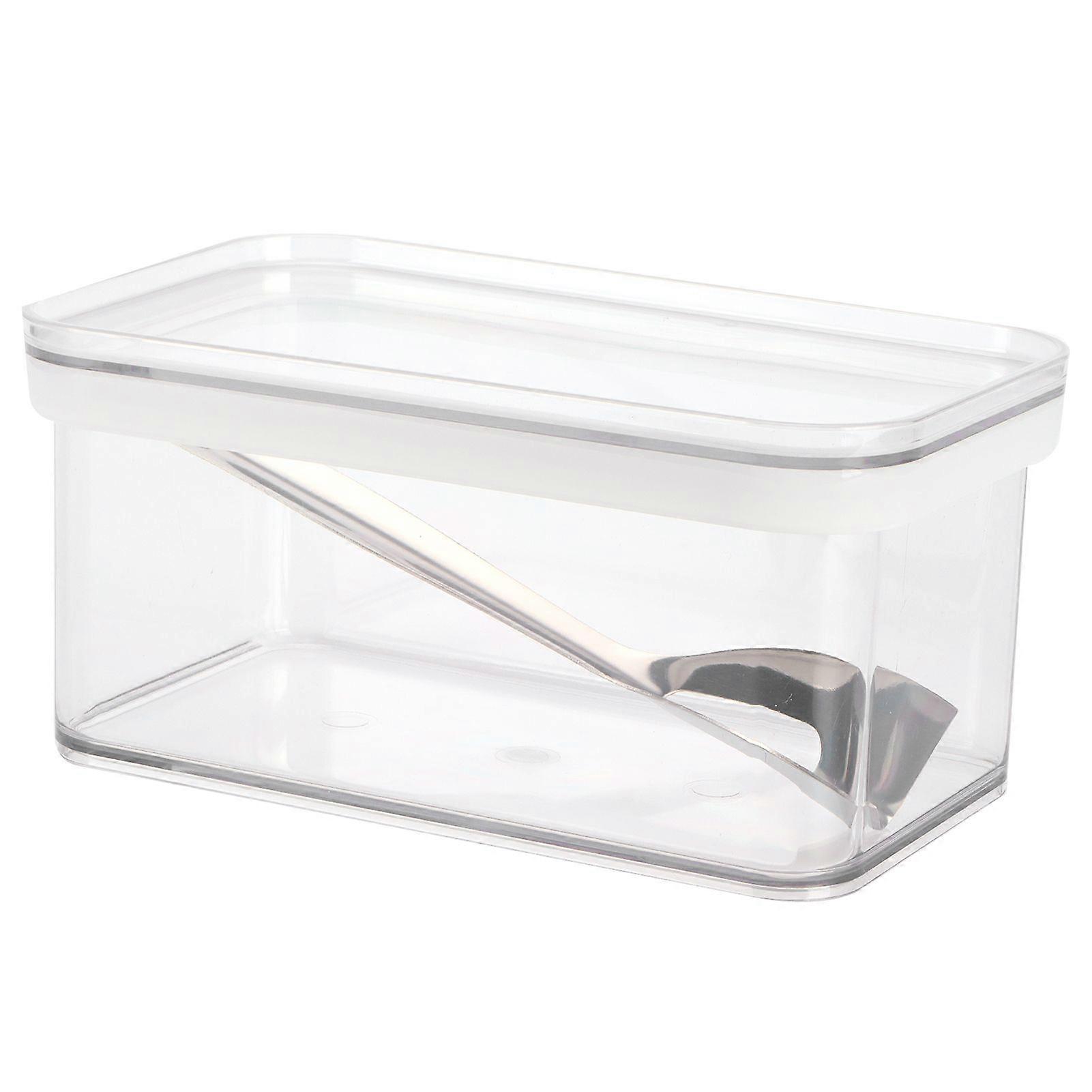 Butter Sealed Cutting Box Set Transparent Large Capacity Storage Box for Kitchen900ML
