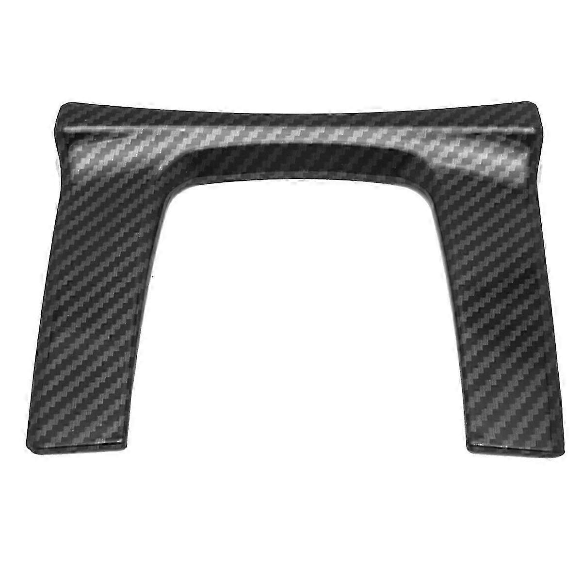 Carbon Fiber ABS Interior Gear Shift Panel Cover Trim suitable for 2016-2021